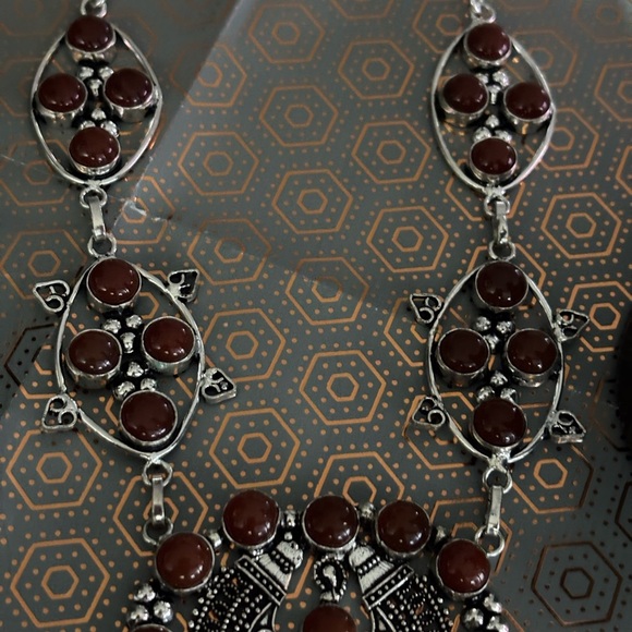 NEW HANDCRAFTED CARNELIAN NECKLACE - Picture 4 of 11